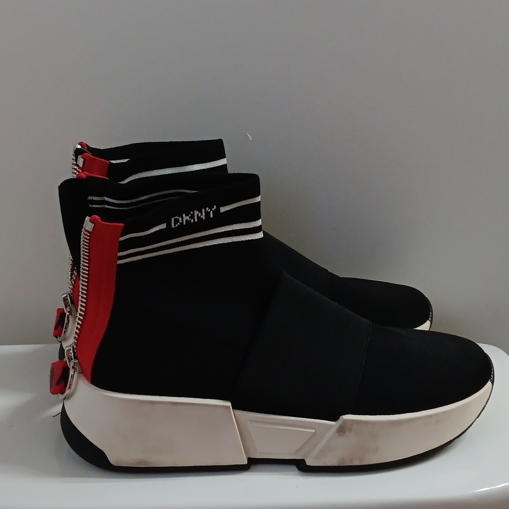 DKNY Unisex Black Marini Sneakers